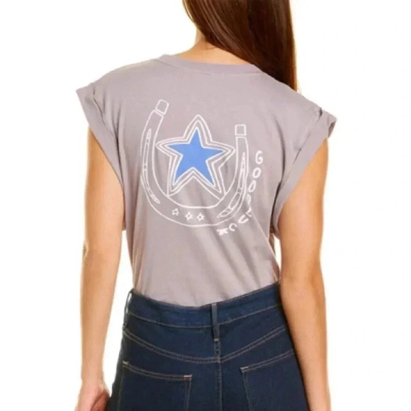 Free People  | Go-To graphic jersey bodysuit in gray - Picture 3 of 10